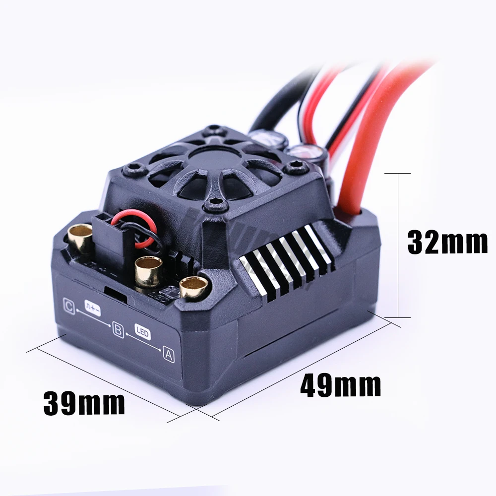 X-team 3674 бесщеточный мотор+ EZRUN Max10 120A RTR ESC водонепроницаемый бесщеточный ESC для 1/10 SCT грузовик Moster грузовик RC автомобиль