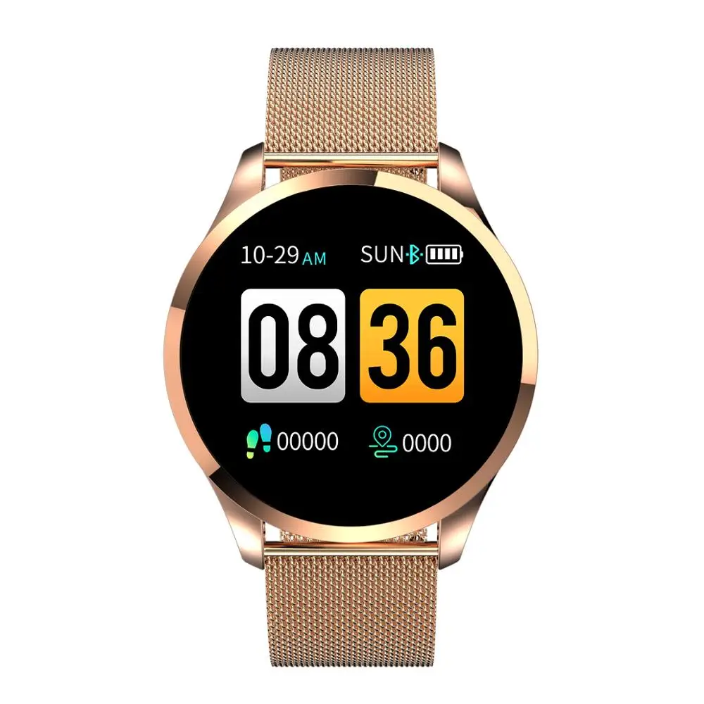 

Karuno Q9 Smart Horloge Waterdicht Bericht oproep herinnering Smartwatch mannen Hartslagmeter Fitness Tracker Bluetooth Android