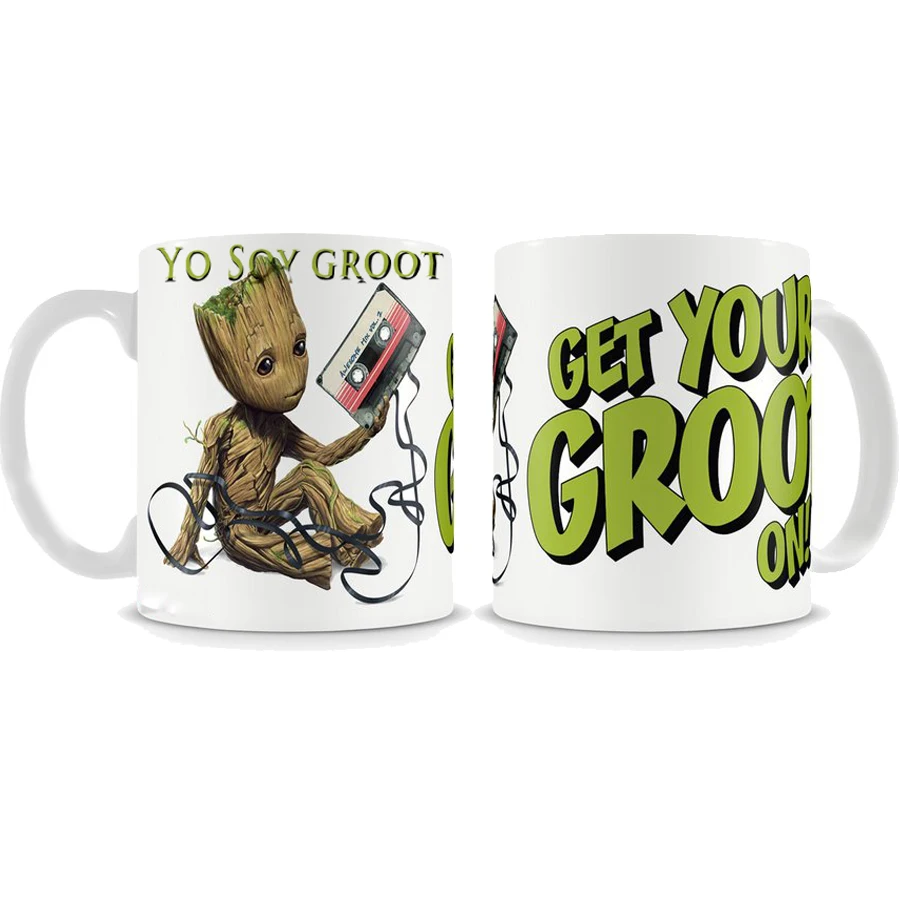 Керамическая кружка I Am Groot Get Your on 11 унций|Кружки| |