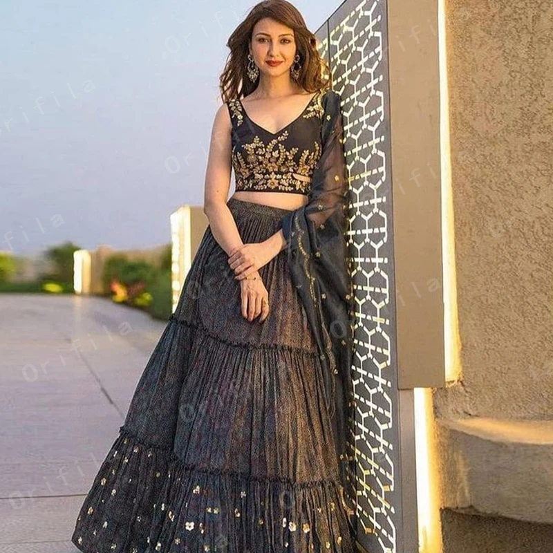 women ball Gown designs | Indian wedding guest dress, Designer dresses  indian, Black ball gown