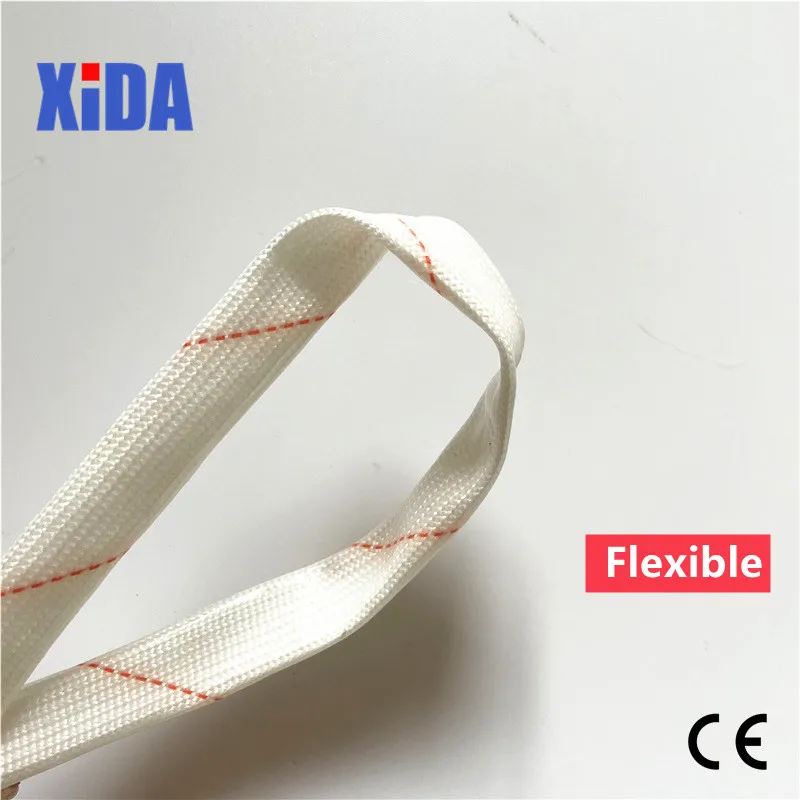 1M/Lot 1mm 1.5mm 2mm 2.5mm 3mm 4mm 5mm 6mm 8mm 600 Deg High Temperature Braided Soft Fiberglass Sleeving Fiber Glass Tube Tubing