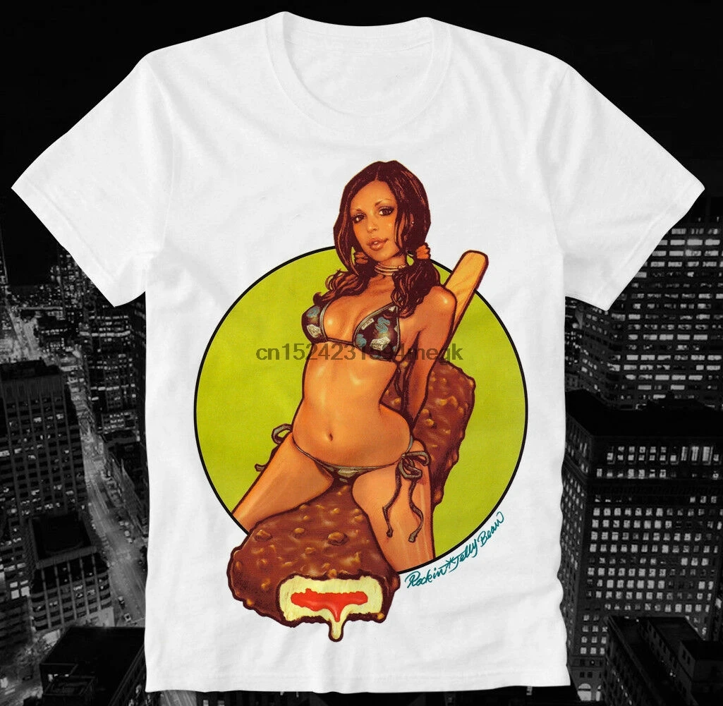 Футболка Горячая сексуальная эротическая био Эротика для девушек Rockin Jellybean (3) |