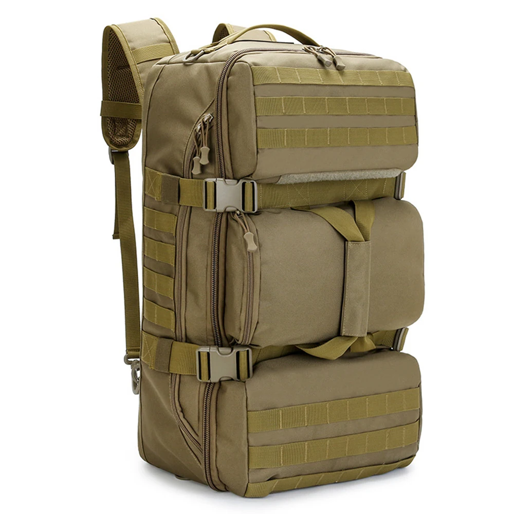 US $54.53 70l Tactical Military Outdoor Shoulders Package Waterproof Nylon Backpack Trekking Climbing High Capacity Travelling Bag X167a