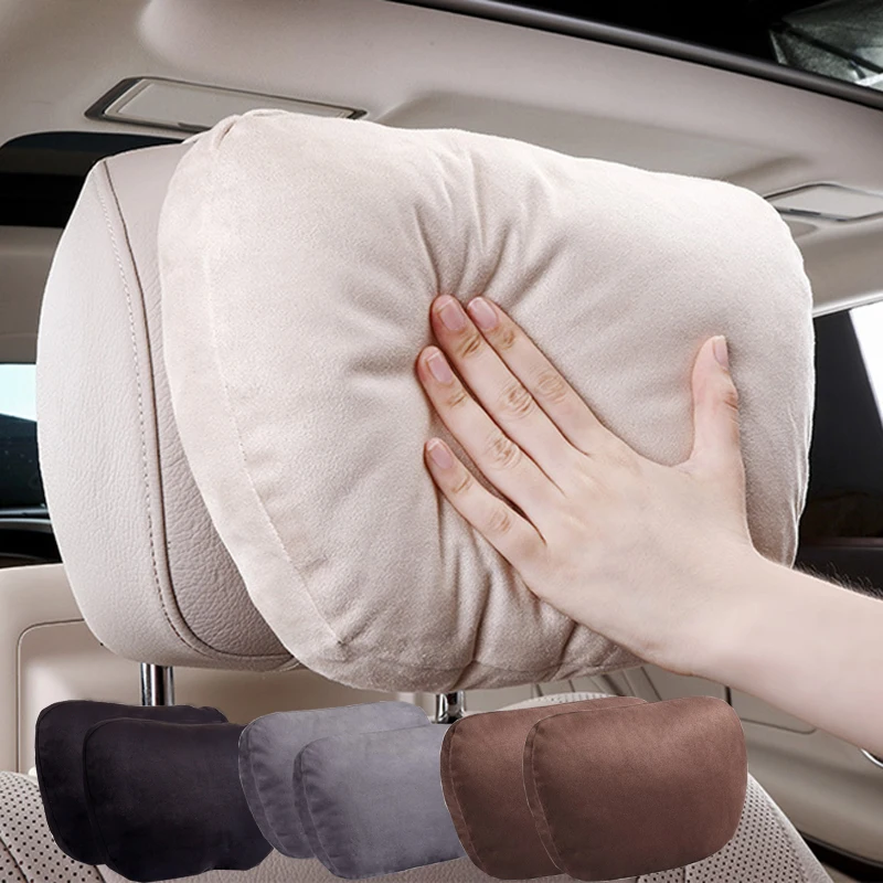 Car Pillow Car Headrest Memory Foam Pillow Car Neck Pillow Car Lumbar Pillow Quality Car Headrest Neck Support Seat / Maybach Design S Class Soft Universal Adjustable Car Pillow Neck Rest Cushion