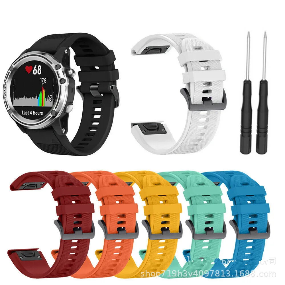 COMLYO 26 мм Замена быстрая установка наручных часов для Garmin Fenix 5X/Fenix 3HR gps часы ремешок для Garmin Fenix 5X ремешок