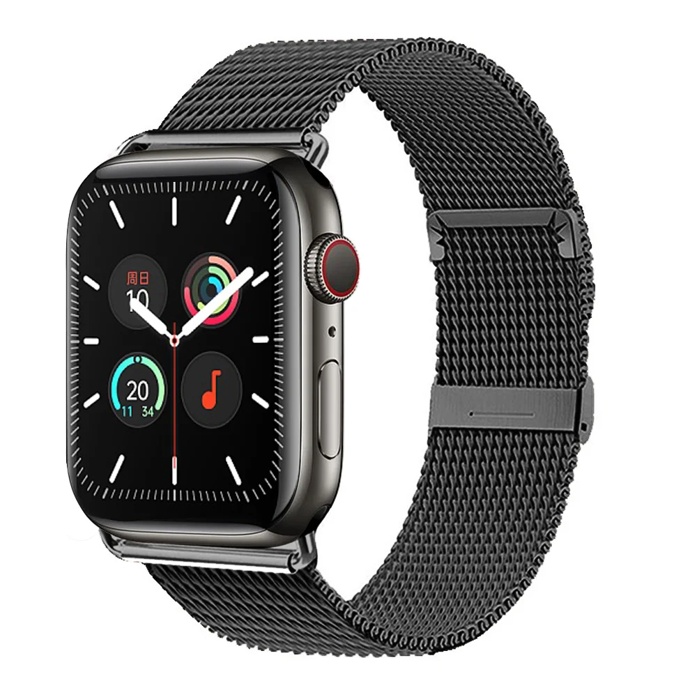 

Bracelet Stainless Steel MAGNETIC Milanese For Apple Watch band SE 6 5 4 3 2 1 42mm 38mm Bracelet strap for iwatch 4 5 40mm 44mm