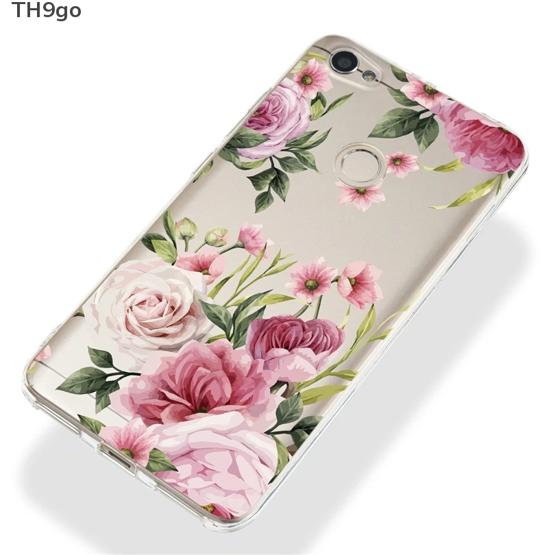 Silicone Soft TPU Case For Xiaomi Mi F1 A2 A1 Redmi 6A Note 5 Pro 3D Relief Flower Cases Cover 4 DYee |