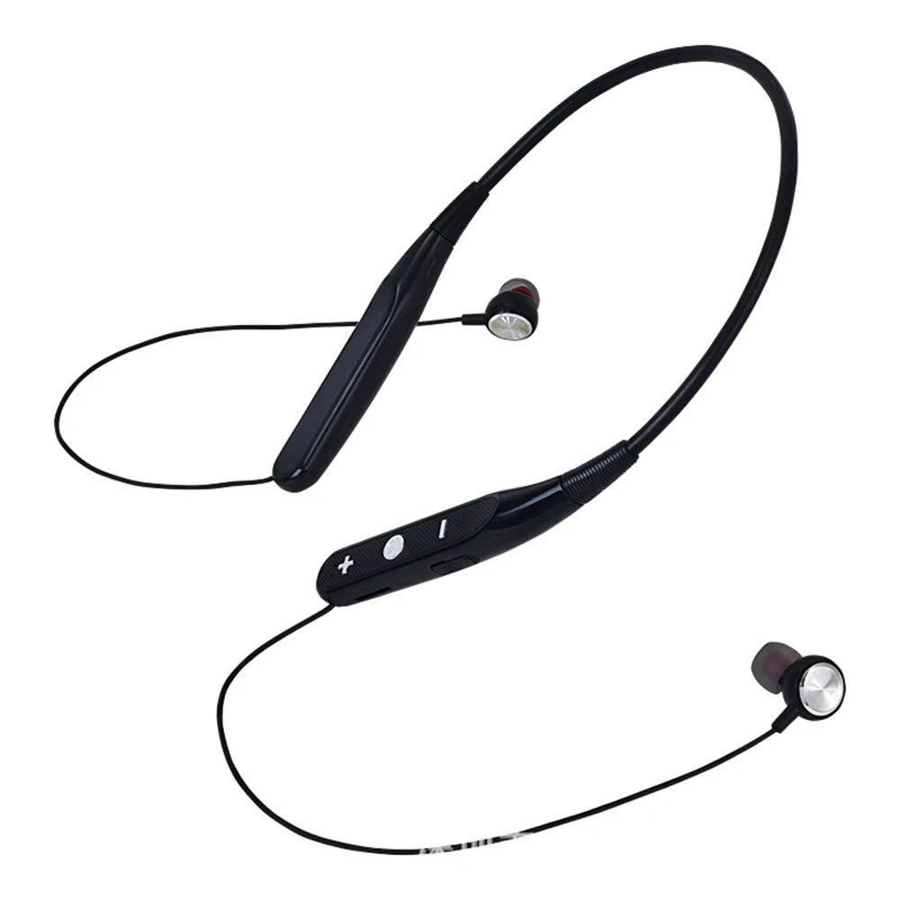 Спортивные 733 Bluetooth наушники, беспроводные наушники, спортивные шейные наушники с поддержкой карт TF, наушники с микрофоном для iPhone Xiaomi