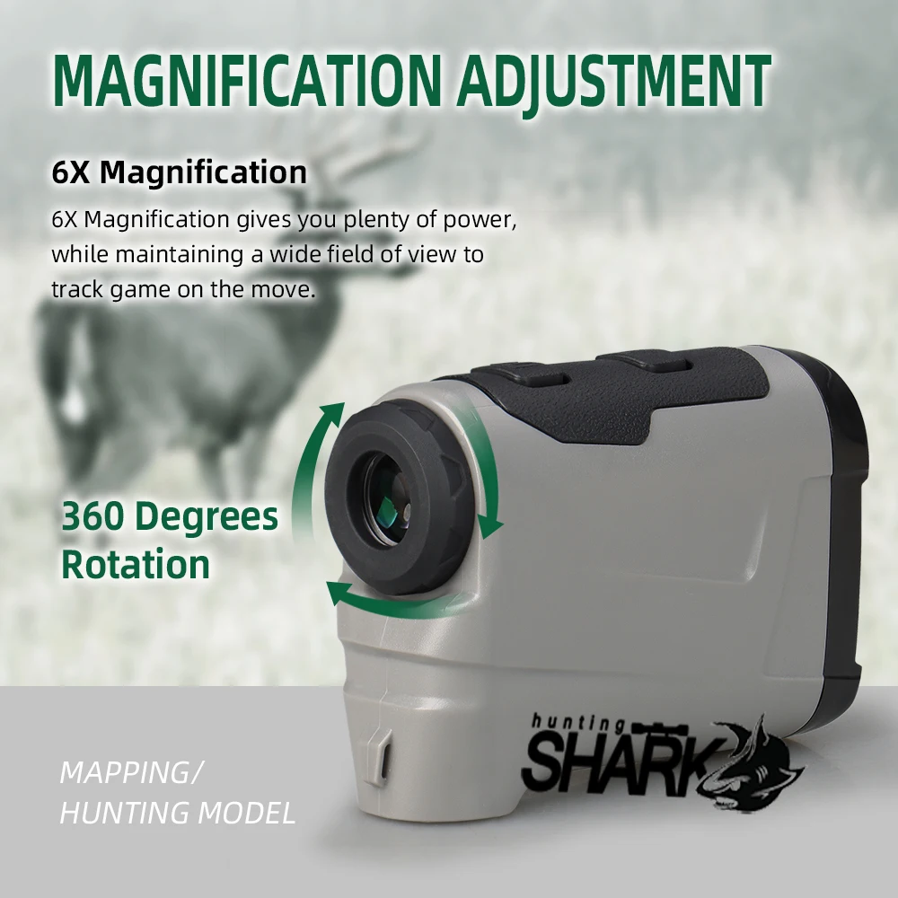 E.T Dragon Shooting Rangefinder Hunting Laser Range Finder Monocular Rangefinder for Hunting and Shooting HS28-0023