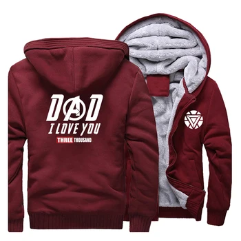 

I love you three thousand printed men raglan hooded hoodie casual plus velvet thick sweatshirt 2019 autumn winter zipper clothes