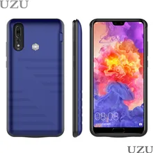 6800 мАч Внешний портативный аккумулятор зарядное устройство чехол для huawei P20 беспроводной зарядный чехол для huawei P20 роскошный