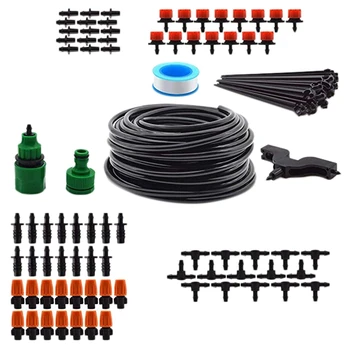 

DIY Garden Irrigation System 1/4 inch Blank Distribution Tubing Watering Drip Kit Water Automatic Irrigation Equipment Set for G