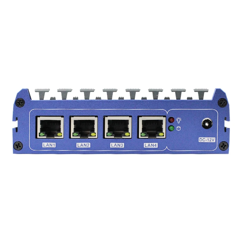 Intel Celeron J4205 J3160 Mini Pc Computer Desktop Industriale Senza Ventola Con Windows 10 Linux Gaming Office Thin Client Device