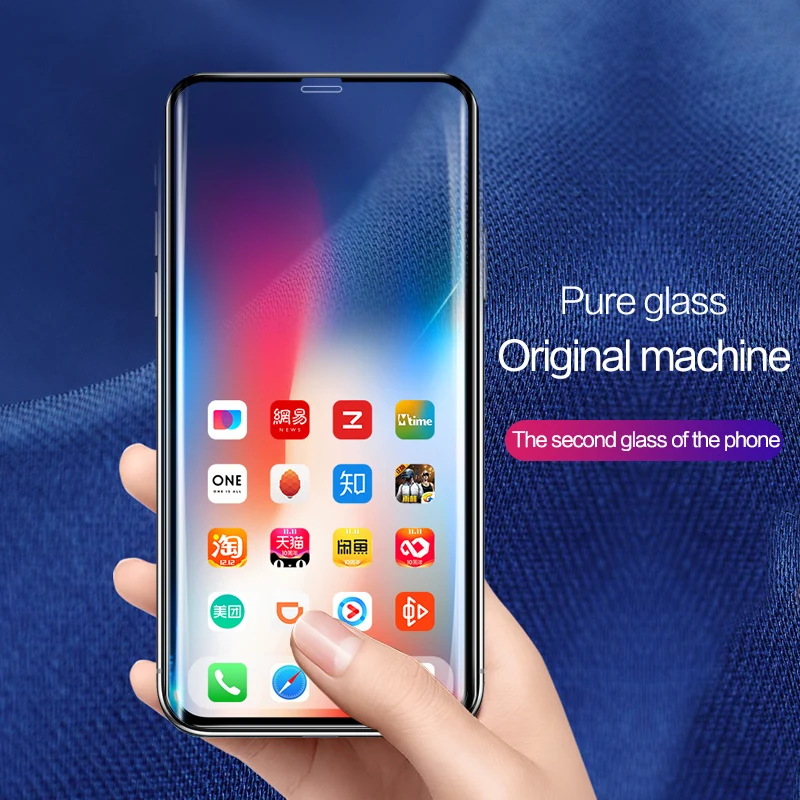 Защитное стекло для iPhone 6 6s 7 8 Plus X 9D XR XS MAX | Мобильные телефоны и аксессуары