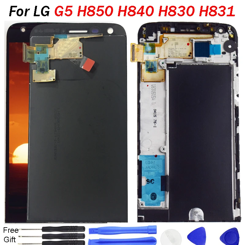 Оригинальный Для LG G5 Дисплей ЖК дисплей кодирующий преобразователь сенсорного