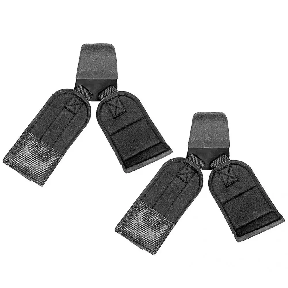 1 Pair Practical Lightweight Weight Lifting Hook Wear Resistant Strong Load Capacity Wrist Strap Hook weight lifting wrist straps weight lifting hooks