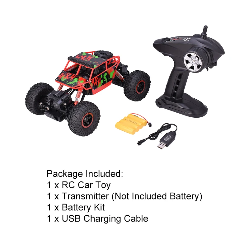 Х-Мощность S-001YY300 2,4G 1/18 4WD 20км/ч Высокая Скорость RC ралли для грузовых автомобилей, детские игрушки дистанционного Управление подняться Багги грузовики подарок