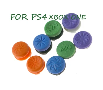 

1set For PS4 C F controller for PS4 gamepad analog button extenders rubber joystick cap some colors choose
