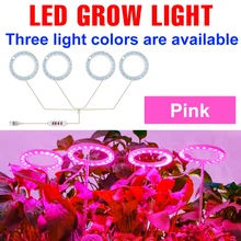 

USB 5V Phyto Grow Lamp LED Full Spectrum Plant Light 2835 Plant Bulb 1 2 3 4Head LED Greenhouse Planting Hydroponic Grow Light