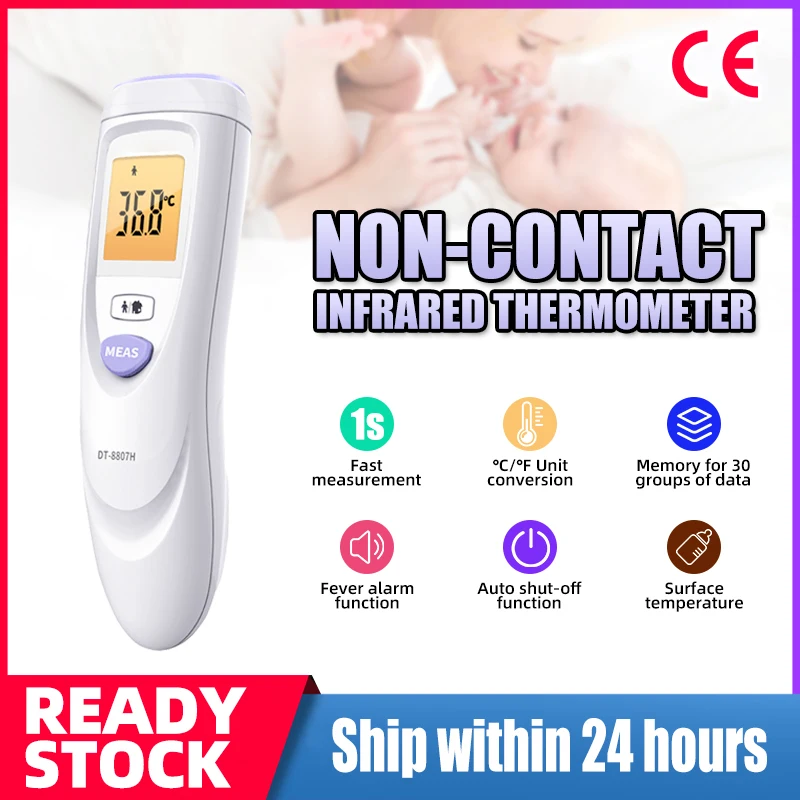 

CEM DT-8807H Digital Thermometer Infrared Thermometer Gun Non-contact Thermometer High Precision Thermometer