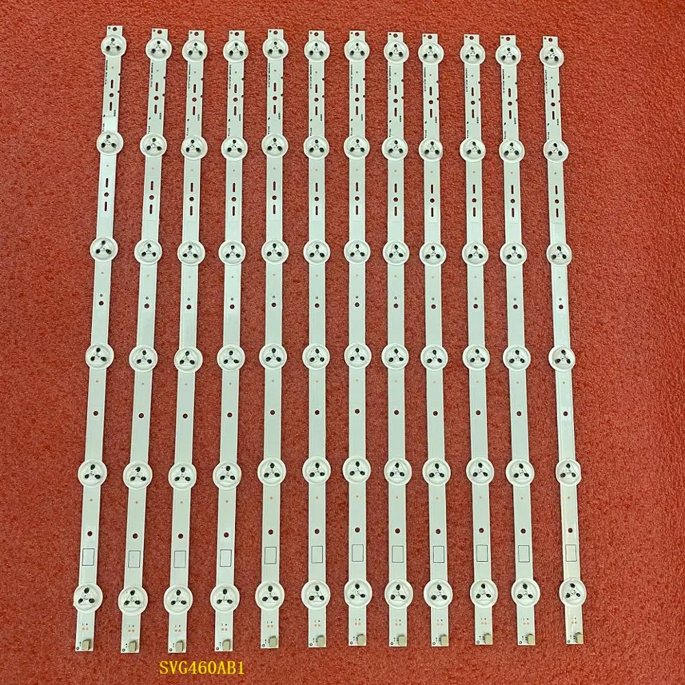 12 PCS/set LED strip for Sony KDL-46R457L KDL-46R450A KDL-46R473A S460DH1-1  2 KDL-46R470A KLV-46R470A KLV-46R476A SVG460AB1