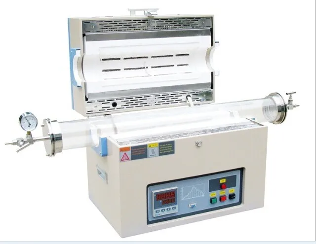 Laboratory quartz chemical analysis tube furnace