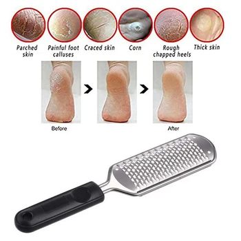 

1PC Professional Pedicure Rasp Foot File Dead Cracked Skin Cells Corns Callus Remover Foot File Grinding Foot Care Tools