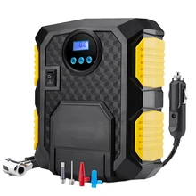 12V Automatic Car Tire Air Pump Digital LED Screen Display Intelligent Portable Car Wheel Inflator