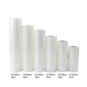 

1Roll Vacuum Packing Roll 12/15/17/20/22/25/28/32x500cm for Vacuum Sealer Machine Storage Bags for Food Sealing Packer Bag