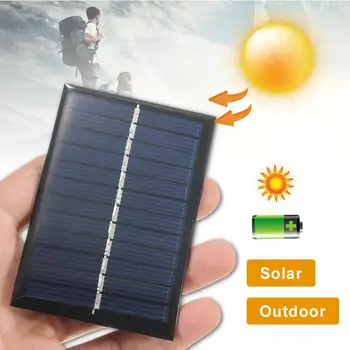 

1W Solar 6V USB Power Panel Solar System Chargers Phone DIY Fast Charger Outdoor Travel Light Portable Tablet Solar Generator