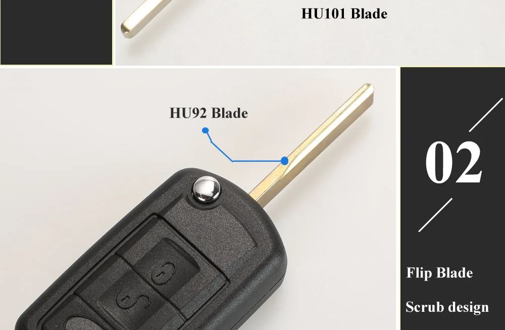 Keyforkess 10pcs Chiave A Distanza di Vibrazione Borsette Caso Fob 3 Pulsante Per LAND ROVER Range Rover Sport LR3 Freelander Evoque discovery Sport - H63cc363c21014e3cbe7a0152890c0c3eS