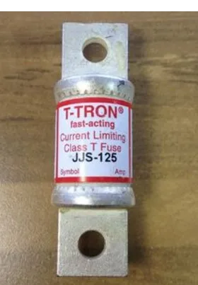 Fuses: JJS-125 125A 600V aR / JJS-150 JJS-175 JJS-200 600V aR