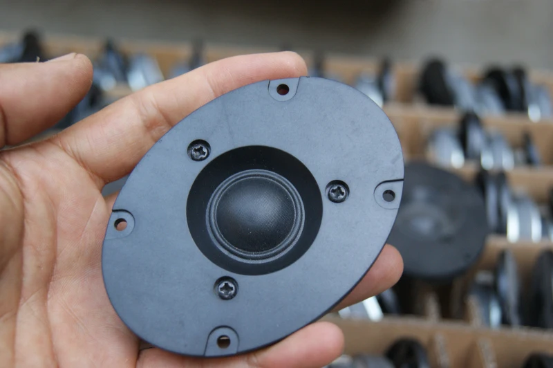 

2pcs 4ohm 10W Dome silk film tweeter speaker 2.5*3.5"inch Elliptical panel