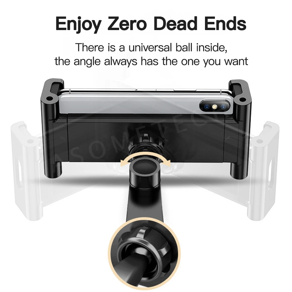 Mobile Phone Tablet Holder Adjustable Desktop Lifting Bracket Wall Mount Stand Fit for 5-10.5 inch Width Tablet Phones Pads