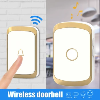 

Smart Home Wireless Doorbell AC Digital Music Doorbell Remote Control Home Doorbell Waterproof VDX99