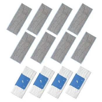 

Robot Vacuum 8 Wet Water+ 4 Disposable Mop Cloths Pad for Irobot M6 Robotic Vacuum Cleaner Parts Replacement