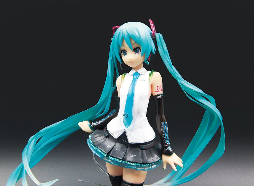 

Hatsune Miku V4X 1/8 Stance Uniform Hatsune Anime Garage Kit Model Doll Ornaments