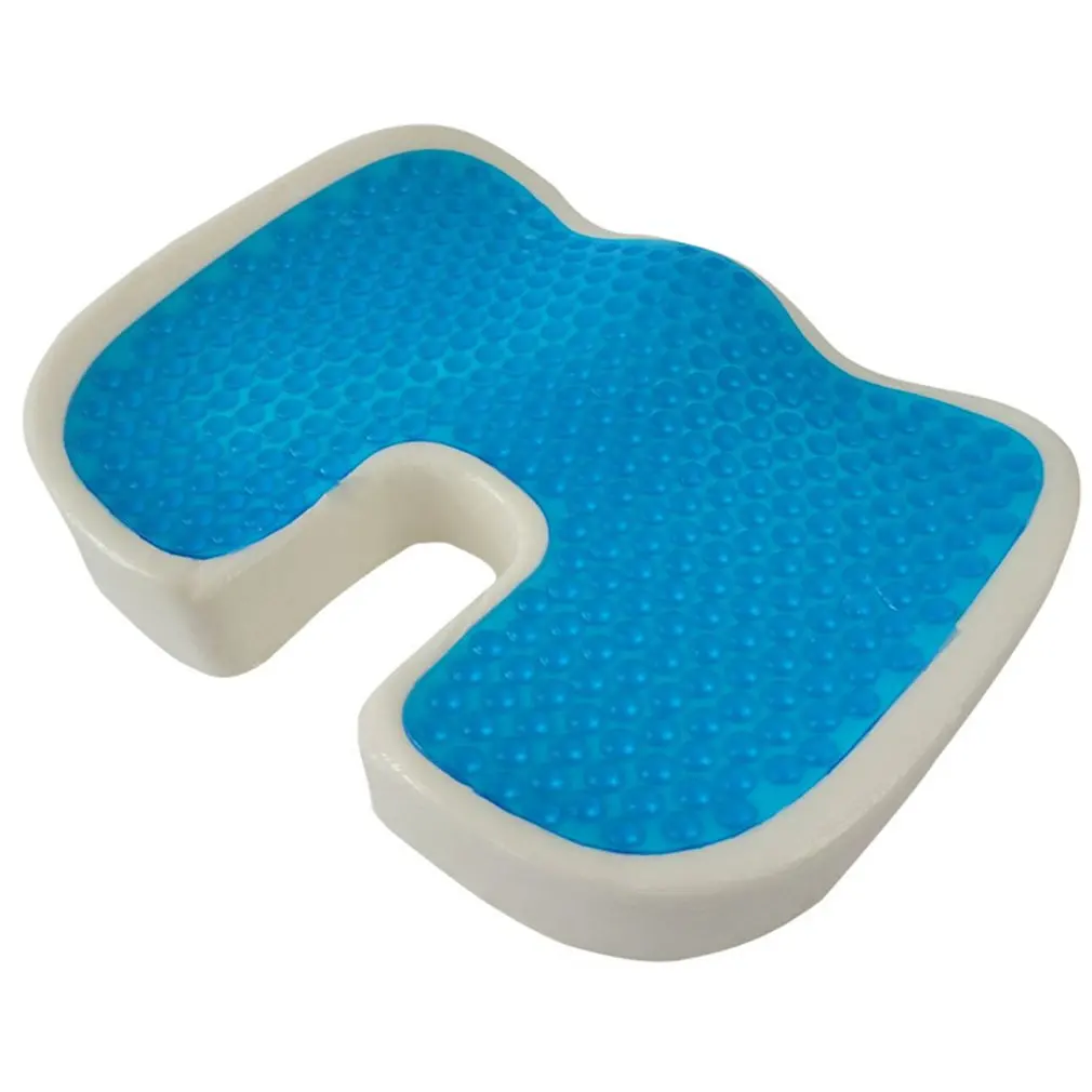 Office Chair Car Seat Comfortable Cushion Non-slip Orthopedic Gel And Memory Foam Tail Vertebra Cushion