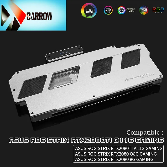 ^Cheap Barrow GPU water-cooled block FB-ASS2080T-PA cooler for ASUS ROG STRIX RTX 2080TI A11G GAMING / 2080 O8G GAMING / 2080 8G GAMING ^Cheap Barrow GPU water-cooled block FB-ASS2080T-PA cooler for ASUS ROG STRIX RTX 2080TI A11G GAMING / 2080 O8G GAMING / 2080 8G GAMING