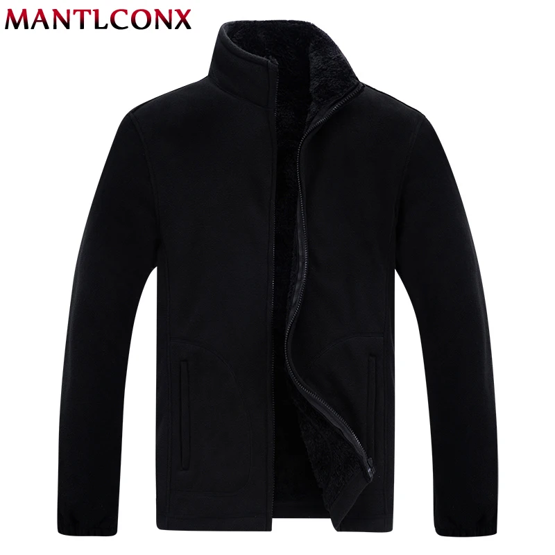 MANTLCONX 7XL 8XL новая зимняя куртка Мужская Флисовая теплая армейская Стильная мужская ветровка мужская зимняя ветрозащитная парка размера плюс 8XL