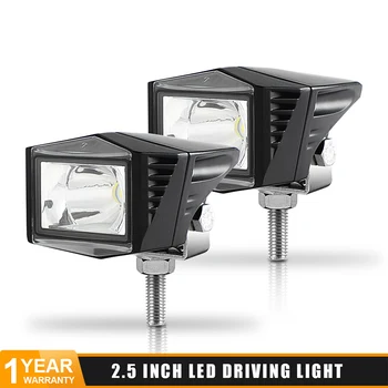 

2.5inch 15W Motorcycle Spotlight led Driving light LED Work light for Scooter ATV Motor Motorbike spot lights luzes led moto