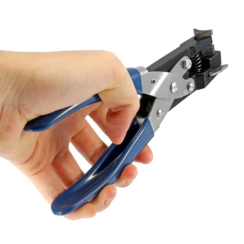 

R10 Heavy Pvc Card Corner Rounder Paper Die Cutter Puncher Angle Nip Steel Rubber Handle Plier Clamp Tools 10Mm Blue