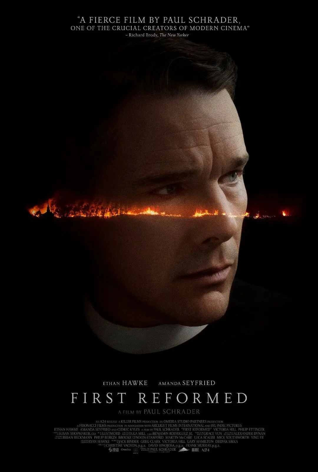 

FIRST REFORMED Movie Art Film Print Silk Poster Home Wall Decor 24x36inch