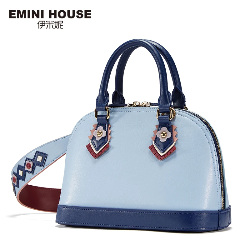 EMINI HOUSE, сумка в индийском стиле, разделенная кожа, сумка через плечо, сумки через плечо для женщин, роскошные сумки, женские сумки, дизайнерские