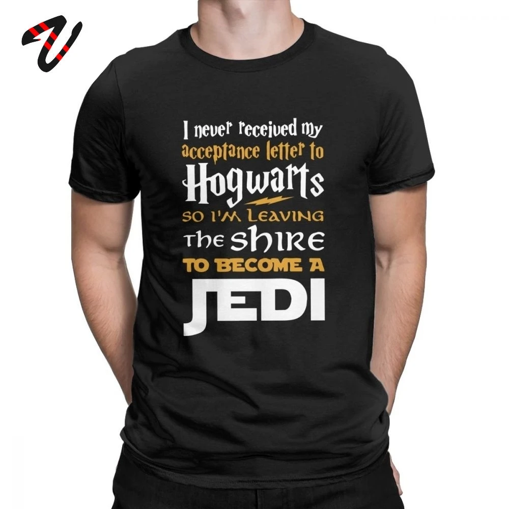

Star Wars T Shirt Never Received My Hogwarts Letter Fandom Jedi Casual Tees T-Shirt Tops