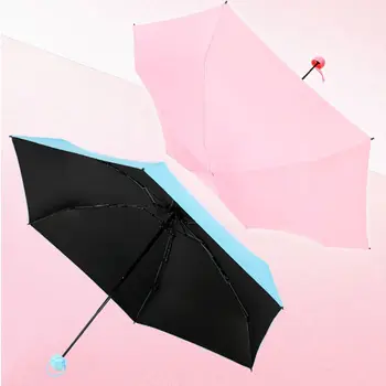 

Practical Compact Capsule Size Folding Lightweight Travel Umbrella Outdoor Sun Umbrella For Kids Adults Umbrella UV Protection