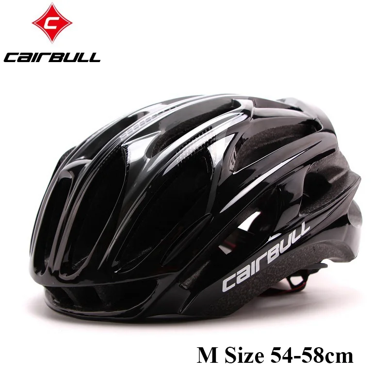 Cairbull MTB Helemt дорожный горный велосипедный шлем интегрально-литой мужской женский спортивный безопасный велосипедный шлем M/L - Цвет: BLACK M
