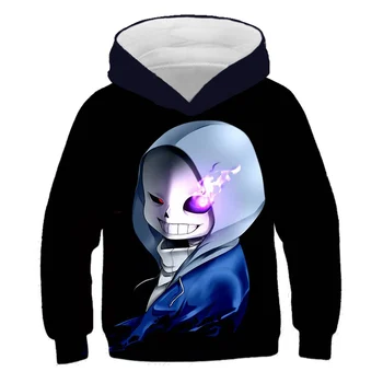 

Teen Tops Undertale Sans 3D Printed Hoodies Boys Kids Girls Fashion Long Sleeve Hooded Sweatshirt 2020 Casual Streetwear Clothes