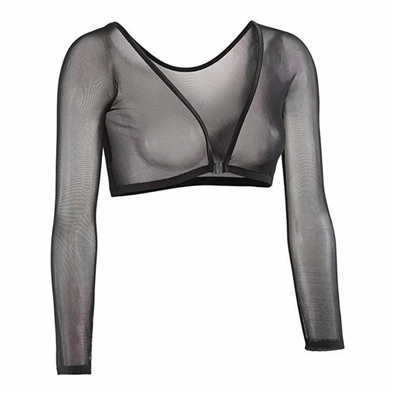 S-xxl Корректирующее женское Бесшовное утягивающее белье, утягивающая одежда с длинными рукавами, компрессионная одежда для похудения, корректор большого размера, Лидер продаж