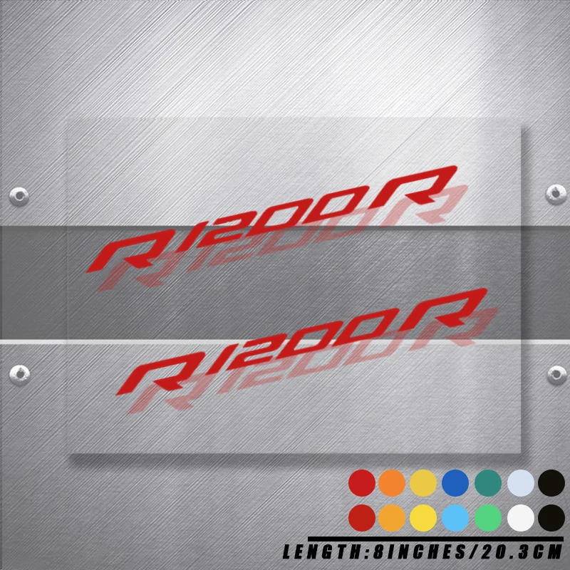 

For BMW R 1200 R S RT R1200R RS Motorcycle Reflective Sticker Body Fuel Tank Wheels Fairing Helmet Waterproof logo Accessories